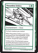 Penumbra Umbra [Mystery Booster 2 Playtest Cards] - Destination Retro