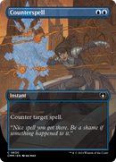 Counterspell (Borderless Alternate Art) [Commander Masters] - Destination Retro