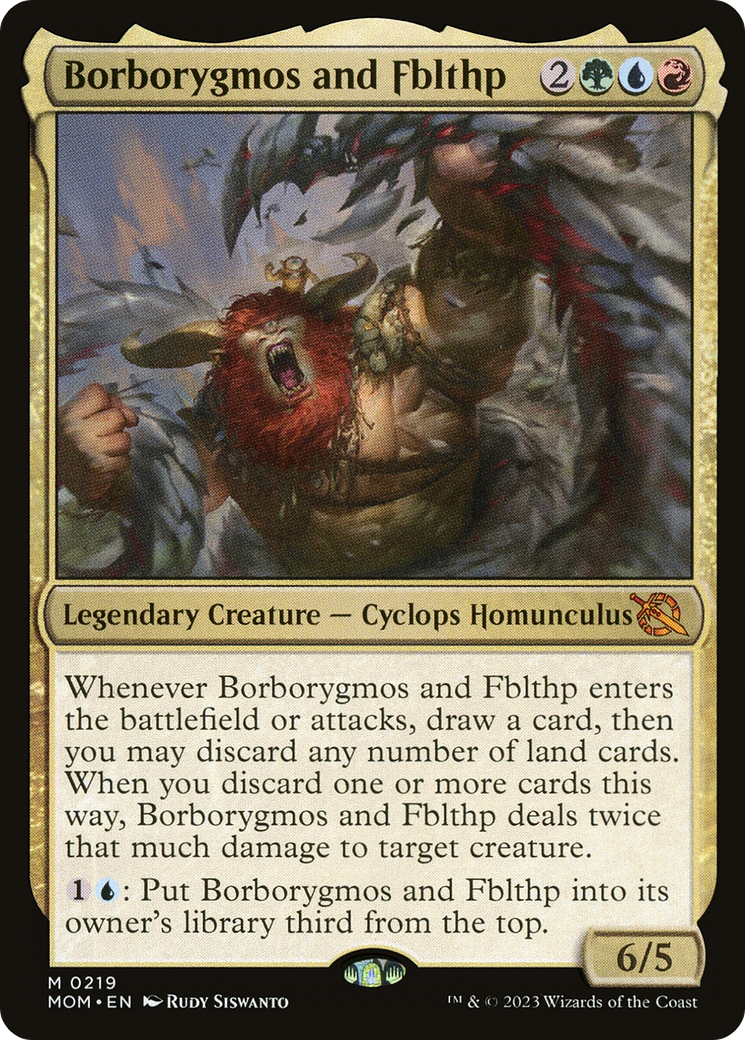 Borborygmos and Fblthp [March of the Machine] - Destination Retro