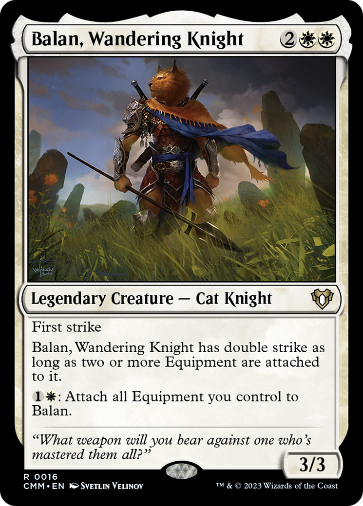 Balan, Wandering Knight [Commander Masters] - Destination Retro