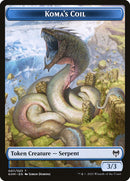 Dwarf Berserker // Koma's Coil Double-Sided Token [Kaldheim Tokens] - Destination Retro