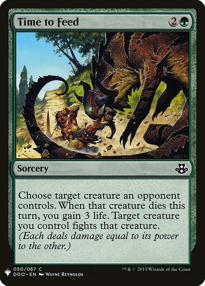 Time to Feed [Mystery Booster] - Destination Retro