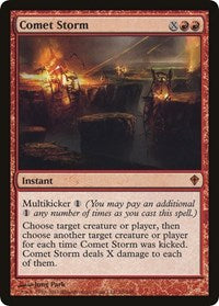 Comet Storm (Oversized) [Oversize Cards] - Destination Retro