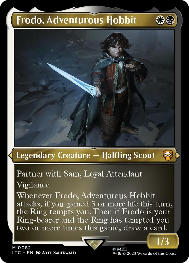 Frodo, Adventurous Hobbit (Display Commander) [The Lord of the Rings: Tales of Middle-Earth Commander] - Destination Retro
