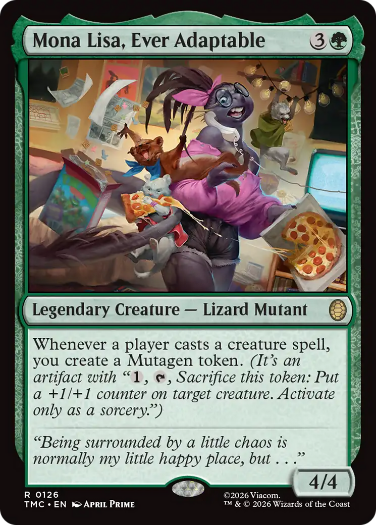 Mona Lisa, Ever Adaptable [Teenage Mutant Ninja Turtles Commander] - Destination Retro