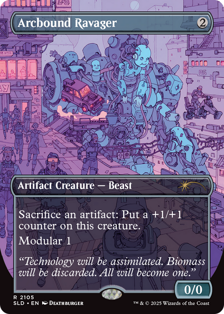 Arcbound Ravager (2105) (Galaxy Foil) [Secret Lair Drop Series] - Destination Retro
