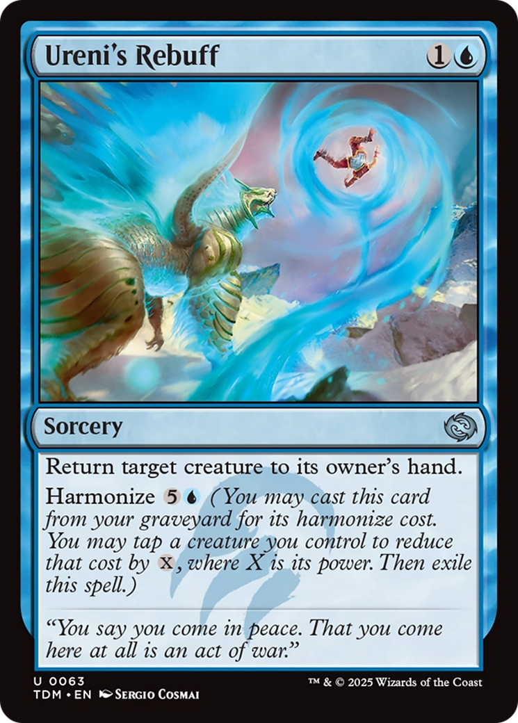 Ureni's Rebuff [Tarkir: Dragonstorm] - Destination Retro