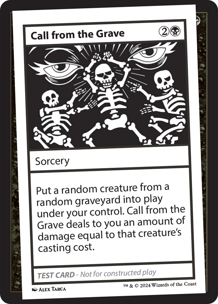 Call from the Grave [Mystery Booster 2 Playtest Cards] - Destination Retro