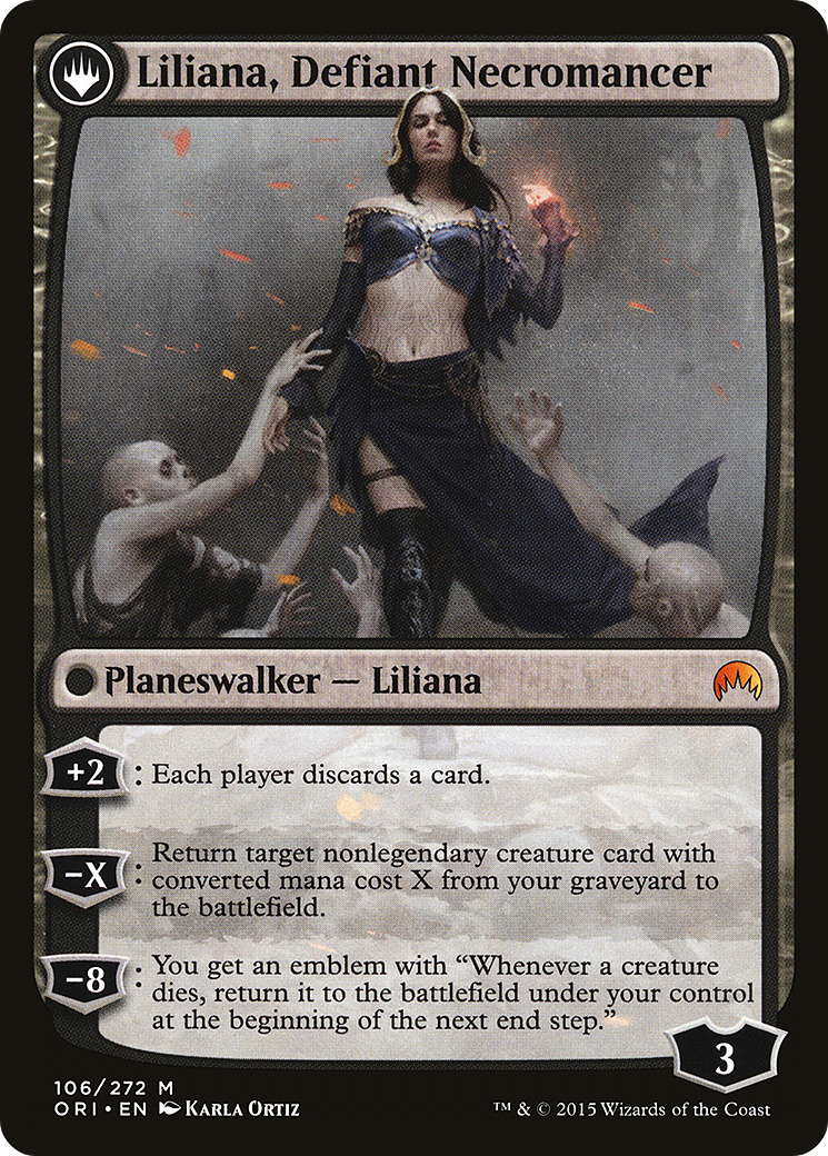 Liliana, Heretical Healer // Liliana, Defiant Necromancer [Secret Lair: From Cute to Brute] - Destination Retro