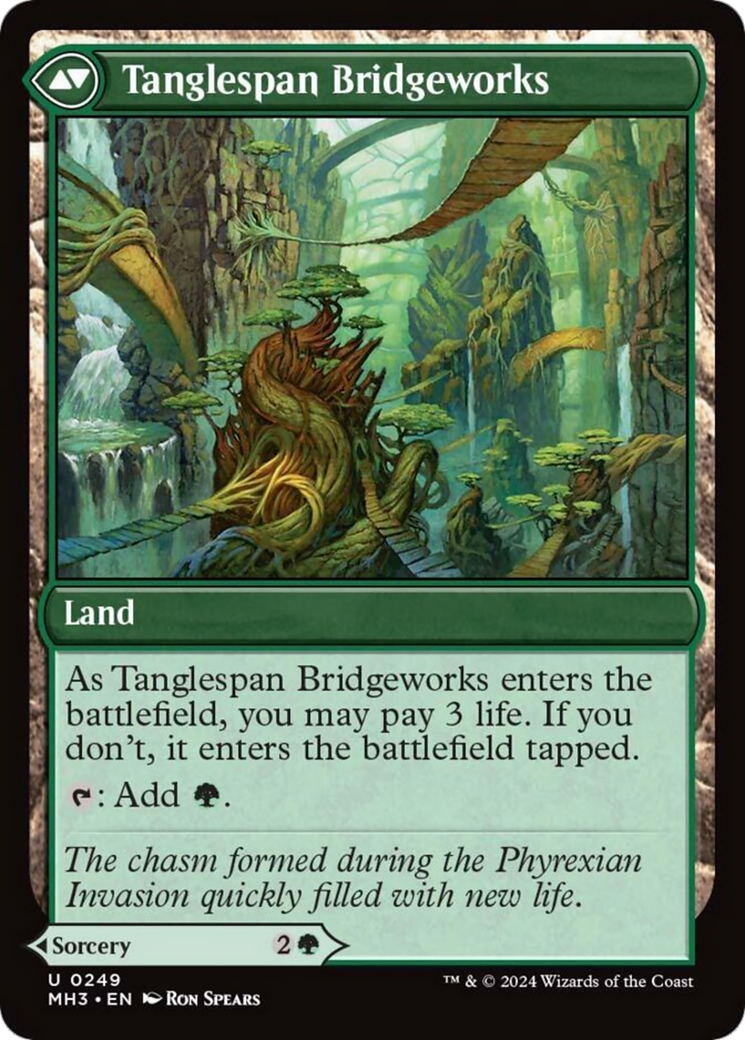 Bridgeworks Battle // Tanglespan Bridgeworks [Modern Horizons 3] - Destination Retro
