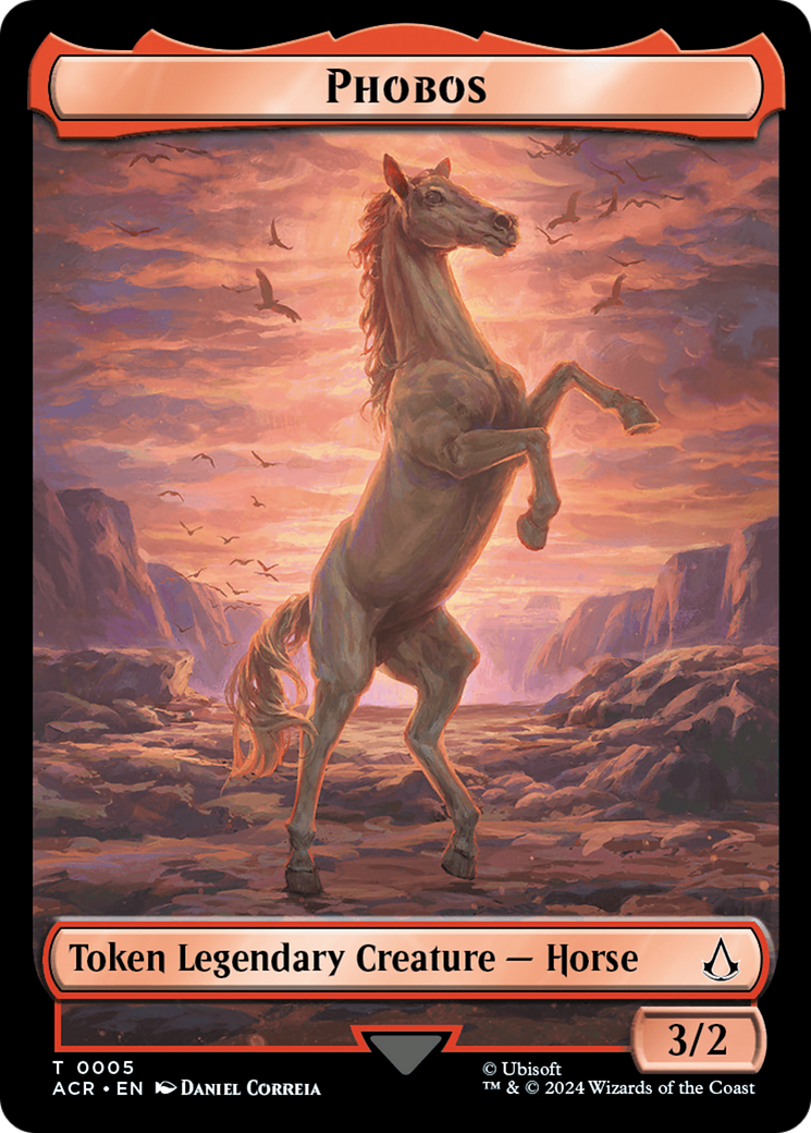 Assassin // Phobos Double-Sided Token [Assassin's Creed Tokens] - Destination Retro