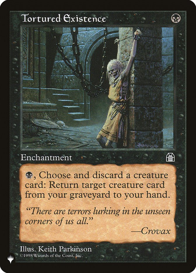 Tortured Existence [The List] - Destination Retro