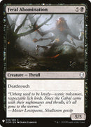 Feral Abomination [Mystery Booster] - Destination Retro