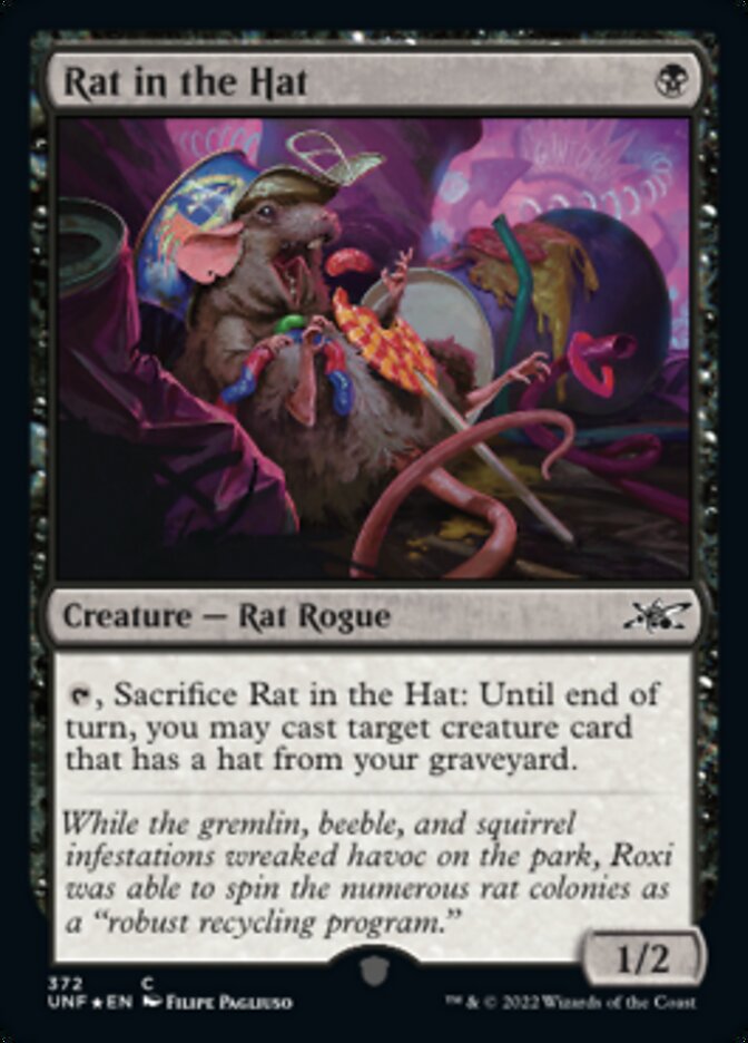 Rat in the Hat (Galaxy Foil) [Unfinity] - Destination Retro