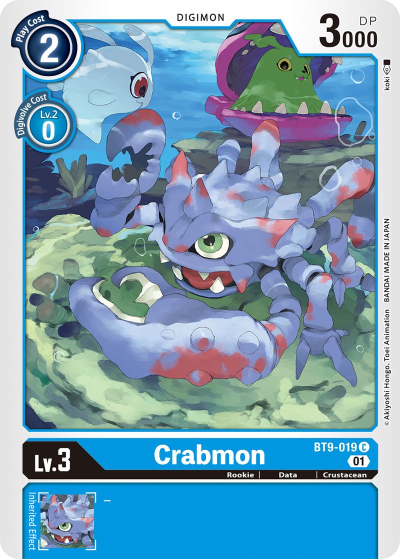 Crabmon [BT9-019] [X Record] - Destination Retro