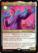 Vic Fontaine, One Night Only (Surge Foil) [Star Trek Commander] - Destination Retro