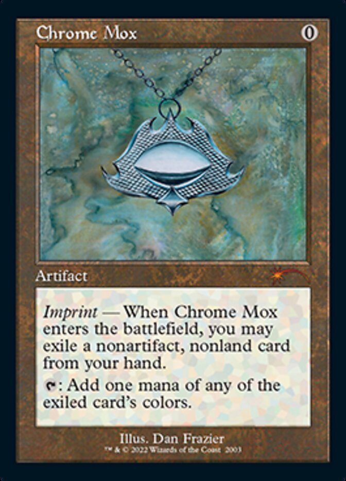 Chrome Mox (Retro) [Secret Lair Countdown Kit] - Destination Retro