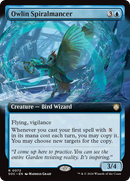 Owlin Spiralmancer (Extended Art) [Secrets of Strixhaven Commander] - Destination Retro