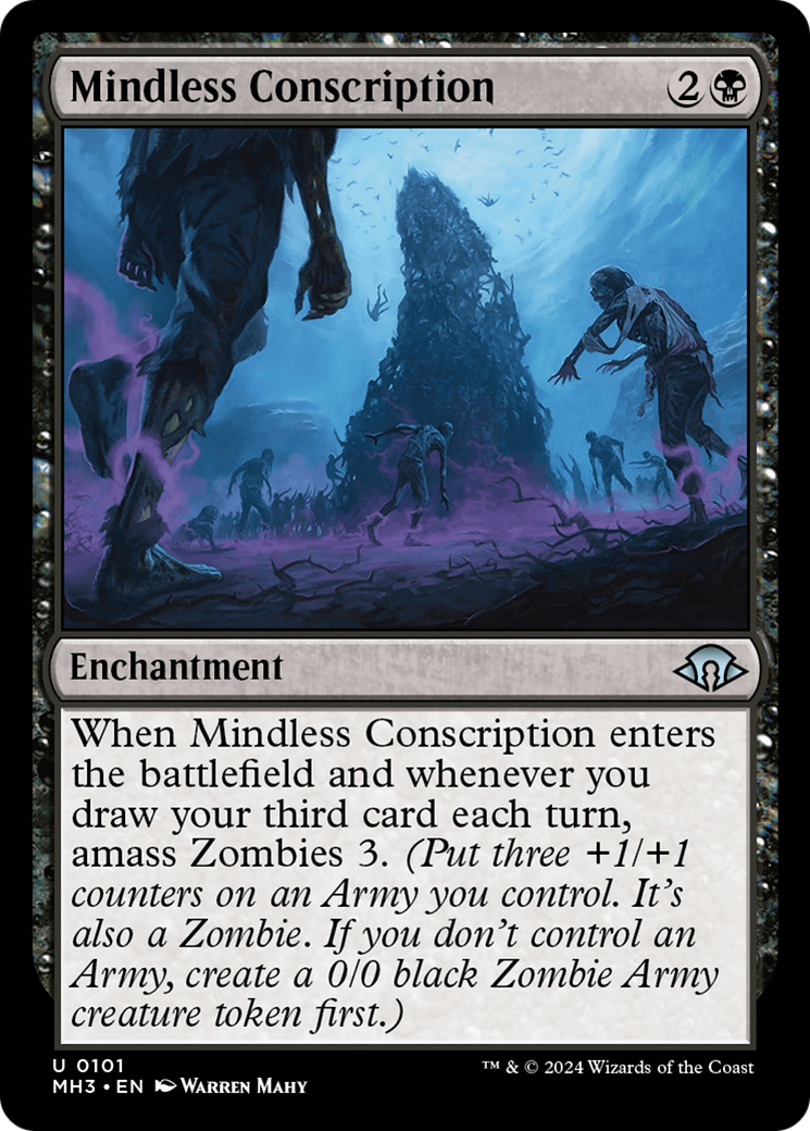 Mindless Conscription [Modern Horizons 3] - Destination Retro