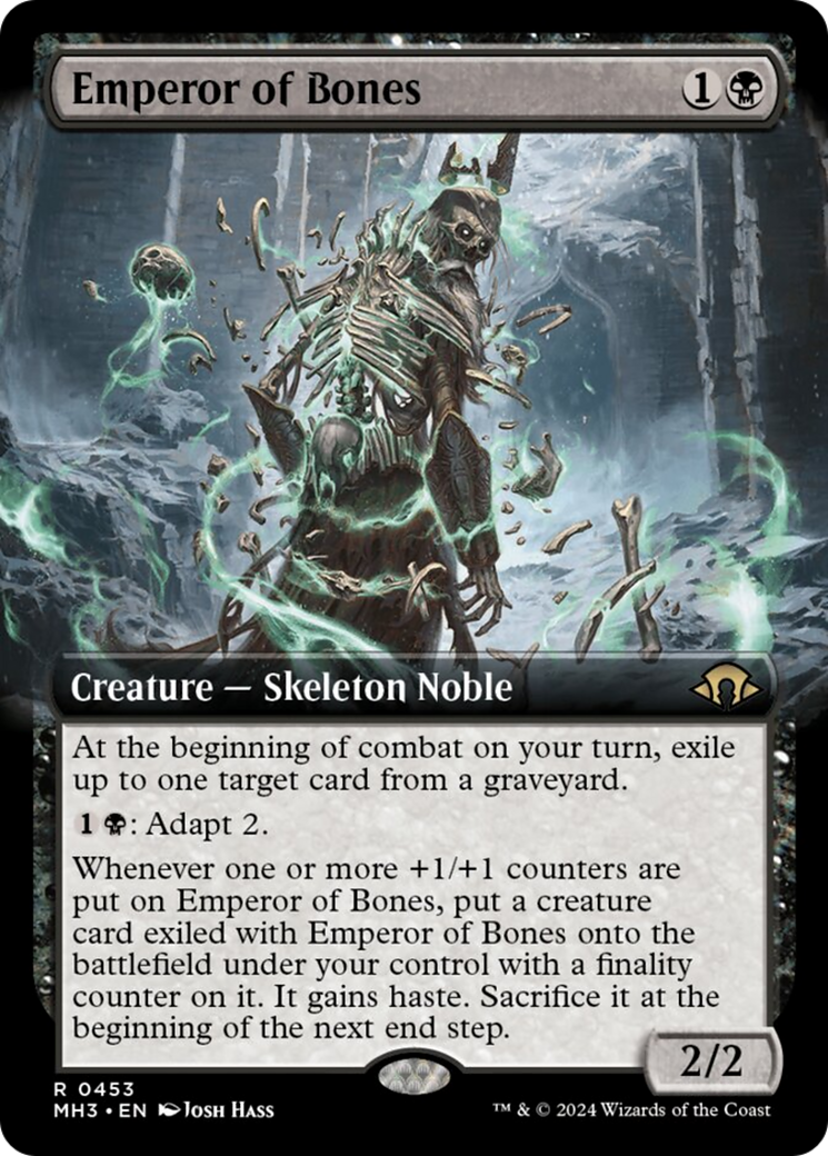 Emperor of Bones (Extended Art) [Modern Horizons 3] - Destination Retro