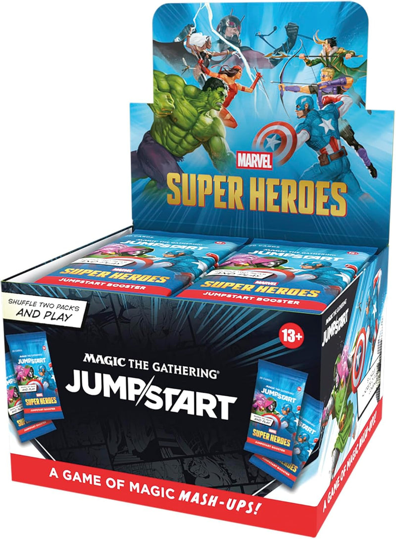 MTG - Marvel Super Heroes - Jumpstart Booster Box (Available June 19th)