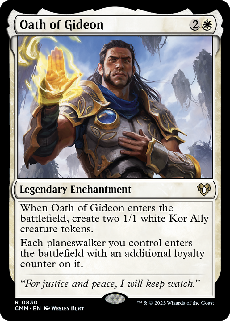 Oath of Gideon [Commander Masters] - Destination Retro
