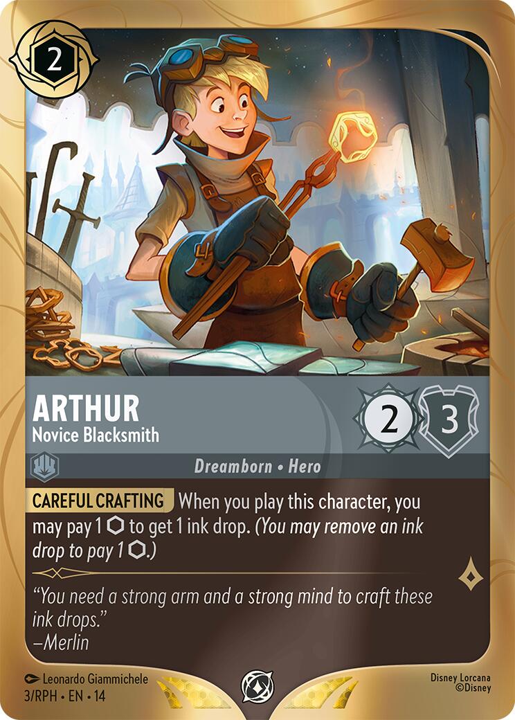 Arthur - Novice Blacksmith (3) [Promo Cards] - Destination Retro