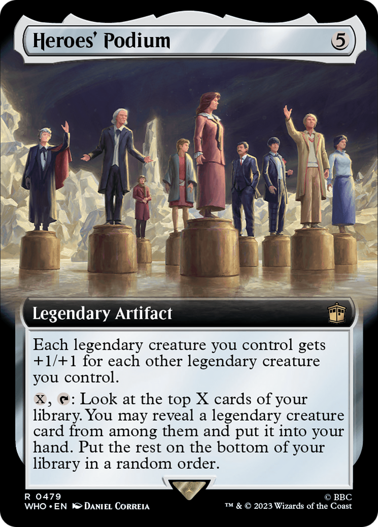 Heroes' Podium (Extended Art) [Doctor Who] - Destination Retro