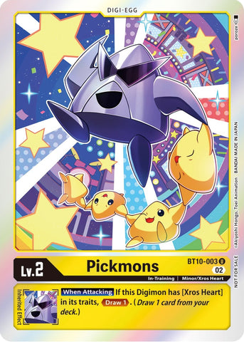 Pickmons [BT10-003] (Official Tournament Pack Vol.8) [Xros Encounter Promos] - Destination Retro