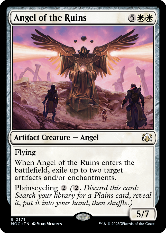 Angel of the Ruins [March of the Machine Commander] - Destination Retro