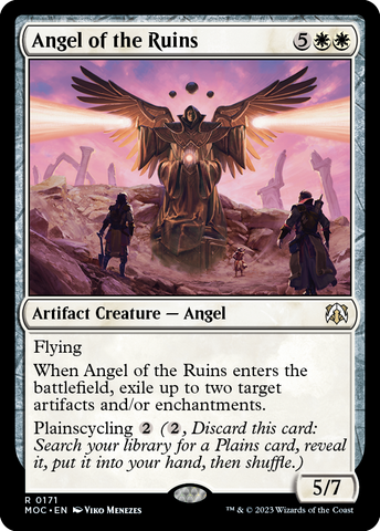 Angel of the Ruins [March of the Machine Commander] - Destination Retro