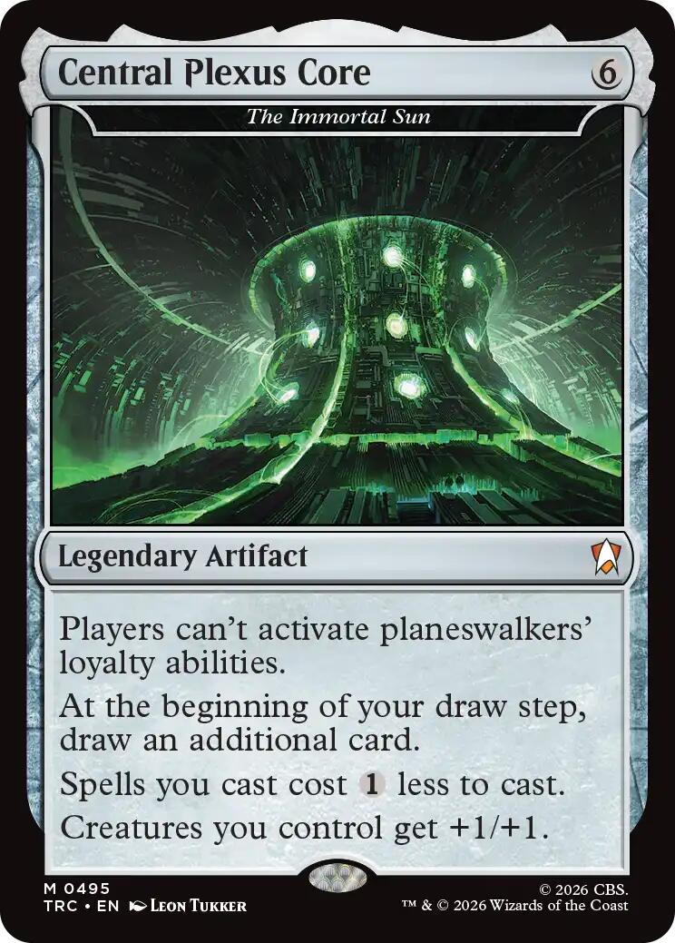 Central Plexus Core (Surge Foil) [Star Trek Commander] - Destination Retro