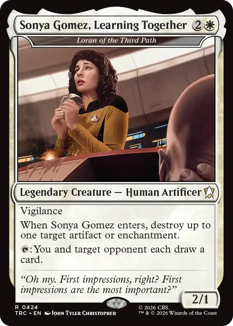 Sonya Gomez, Learning Together - Loran of the Third Path [Star Trek Commander] - Destination Retro