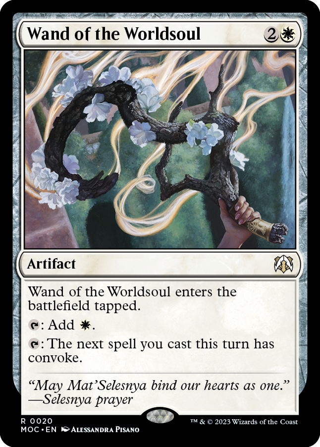 Wand of the Worldsoul [March of the Machine Commander] - Destination Retro