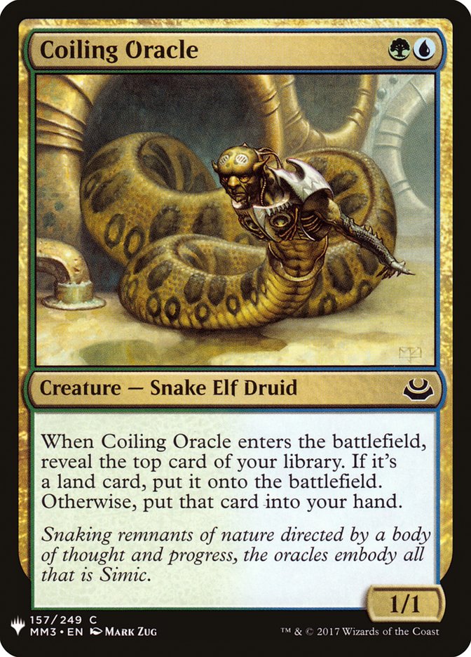 Coiling Oracle [Mystery Booster] - Destination Retro