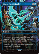 Raise the Palisade (Double Rainbow Foil) [Secret Lair Drop Series] - Destination Retro