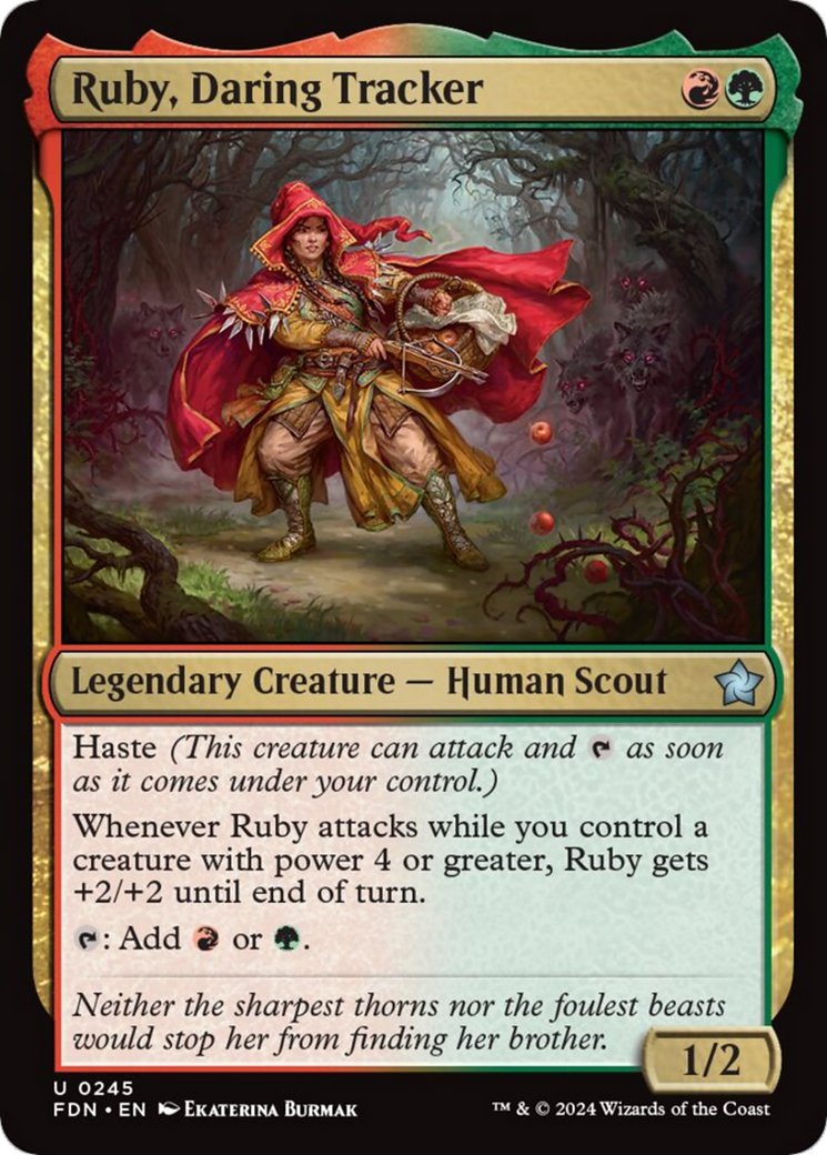 Ruby, Daring Tracker [Foundations] - Destination Retro