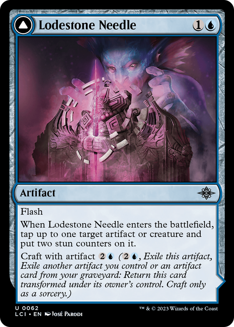 Lodestone Needle // Guidestone Compass [The Lost Caverns of Ixalan] - Destination Retro
