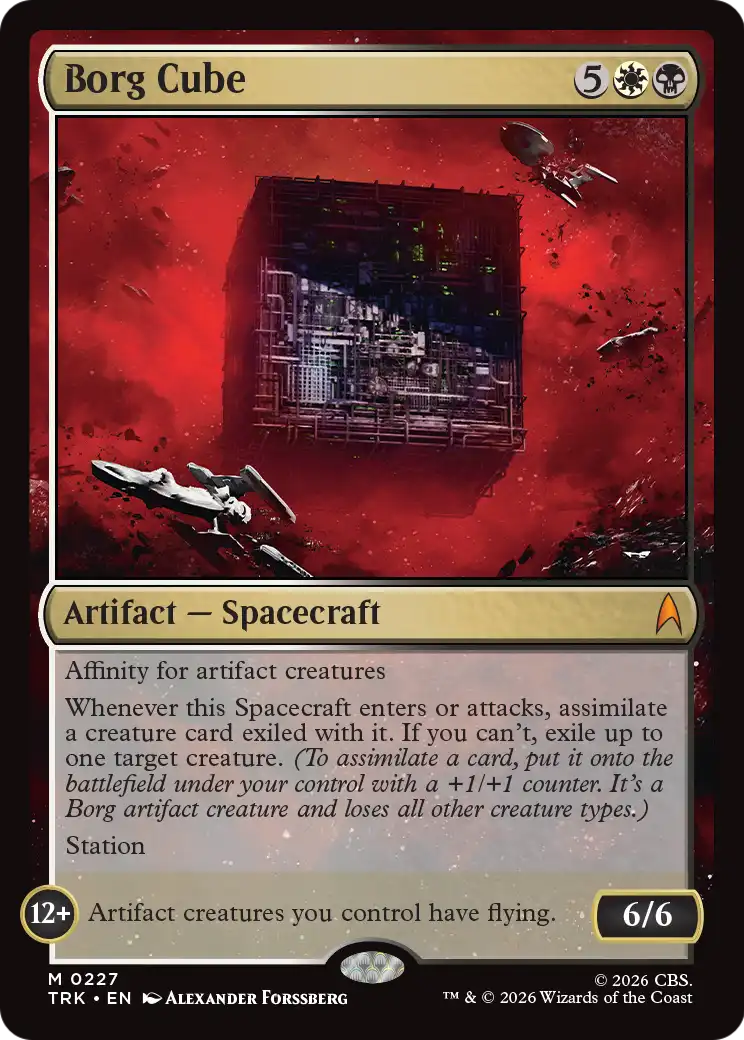 Borg Cube [Star Trek] - Destination Retro