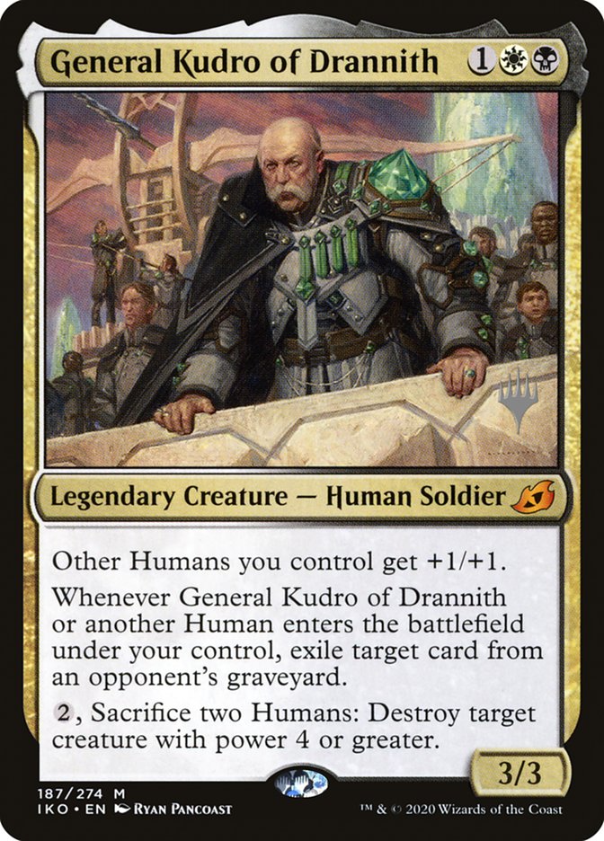 General Kudro of Drannith (Promo Pack) [Ikoria: Lair of Behemoths Promos] - Destination Retro