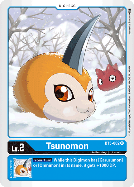 Tsunomon [BT5-002] [Battle of Omni] - Destination Retro