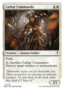 Cathar Commando (White Border) [Mystery Booster 2] - Destination Retro
