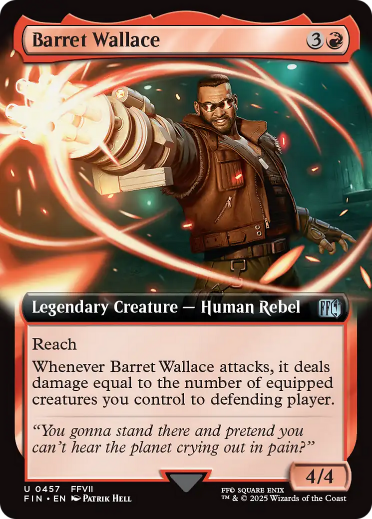 Barret Wallace (Extended Art) [FINAL FANTASY] - Destination Retro