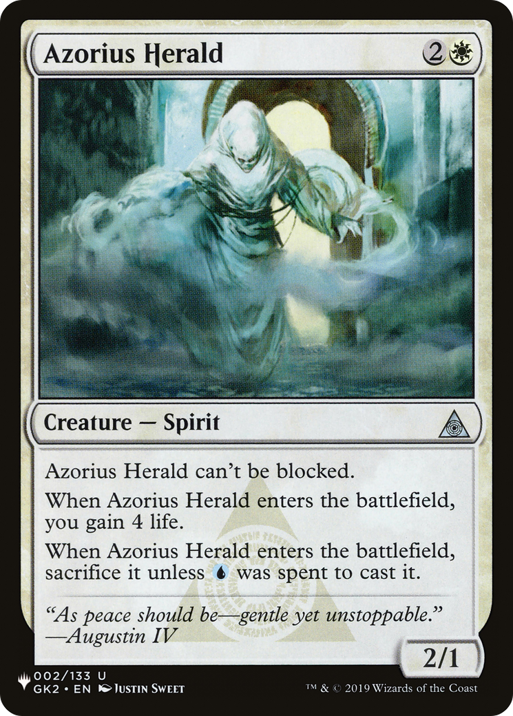 Azorius Herald [The List] - Destination Retro