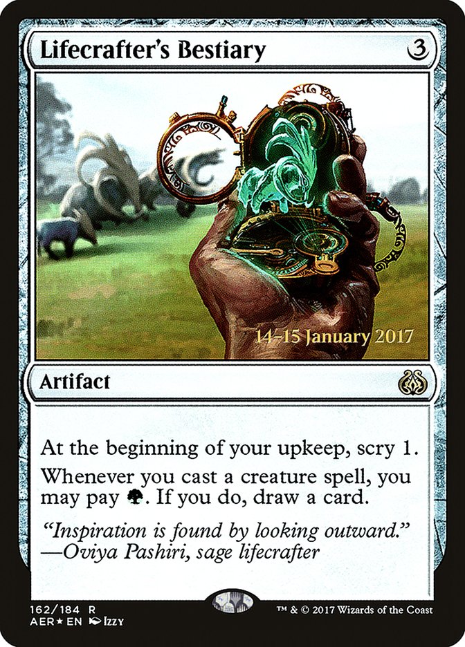 Lifecrafter's Bestiary [Aether Revolt Prerelease Promos] - Destination Retro