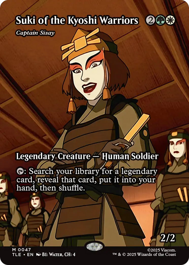 Suki of the Kyoshi Warriors - Captain Sisay (Borderless) [Avatar: The Last Airbender: Eternal-Legal] - Destination Retro
