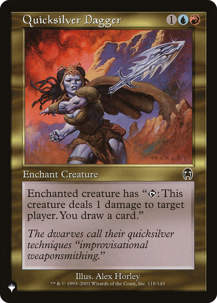 Quicksilver Dagger [The List] - Destination Retro