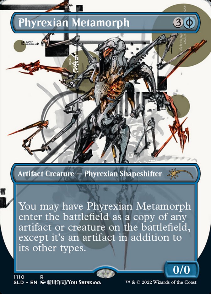 Phyrexian Metamorph (Borderless) [Secret Lair Drop Series] - Destination Retro
