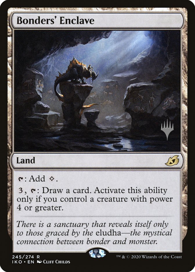 Bonders' Enclave (Promo Pack) [Ikoria: Lair of Behemoths Promos] - Destination Retro