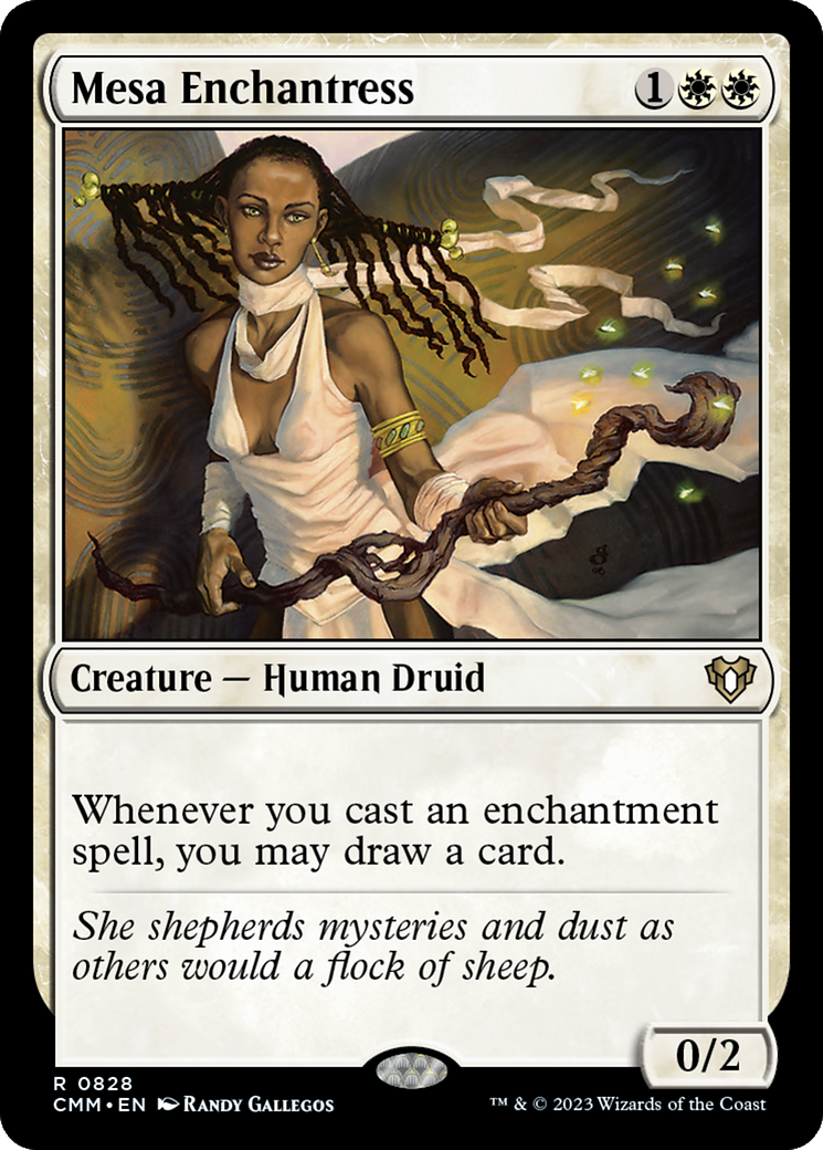 Mesa Enchantress [Commander Masters] - Destination Retro